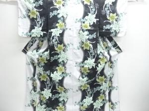 花模様浴衣